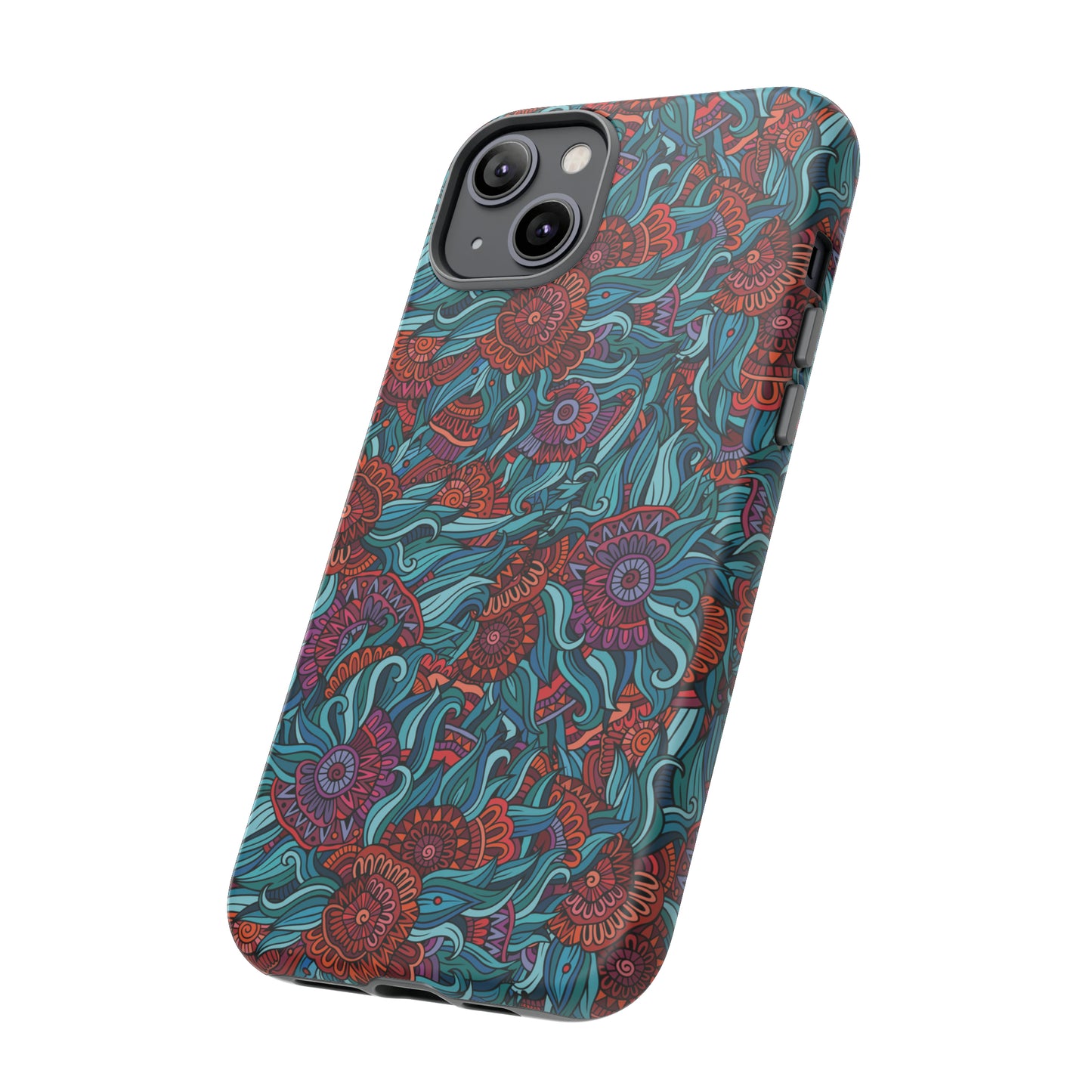 Abstract Art Hard Phone Case Printify