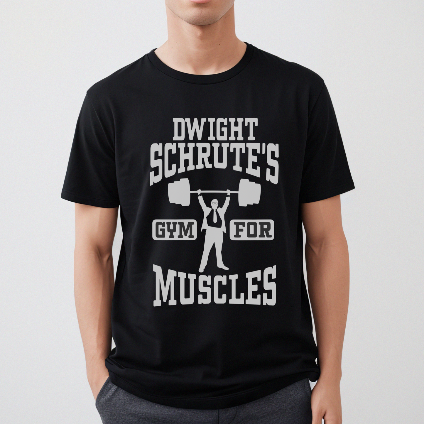 Dwight's Gym For Muscles - Unisex T-Shirt Looper Tees