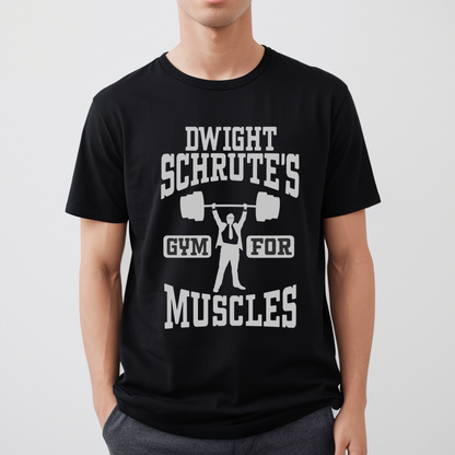 Dwight's Gym For Muscles - Unisex T-Shirt Looper Tees