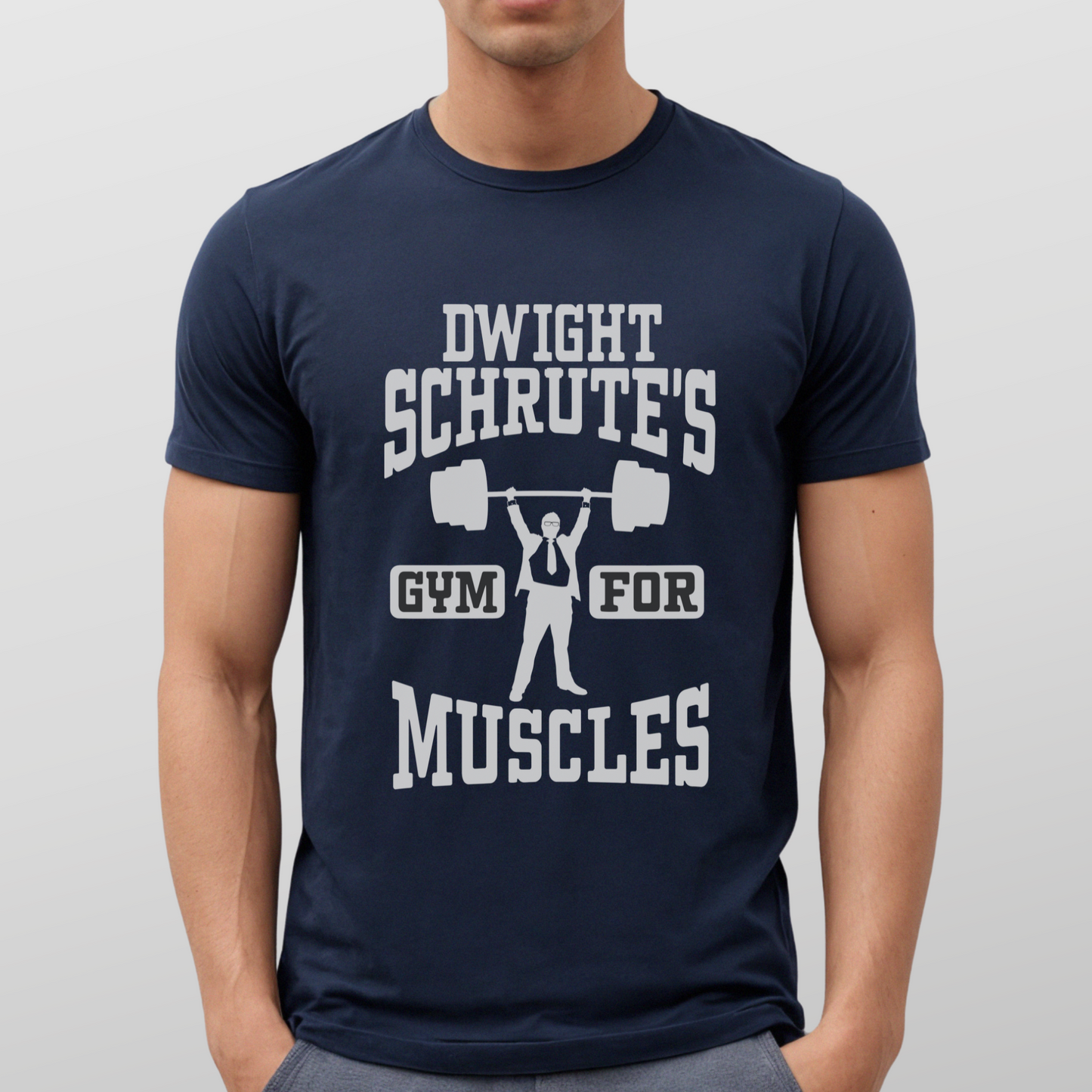 Dwight's Gym For Muscles - Unisex T-Shirt Looper Tees