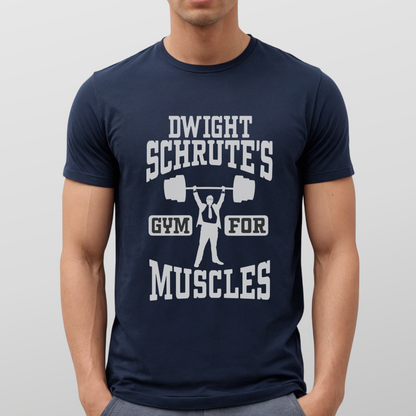 Dwight's Gym For Muscles - Unisex T-Shirt Looper Tees