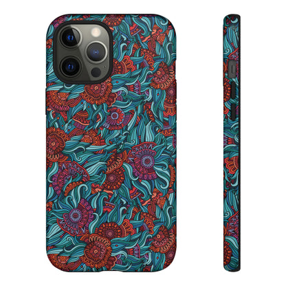 Abstract Art Hard Phone Case Printify