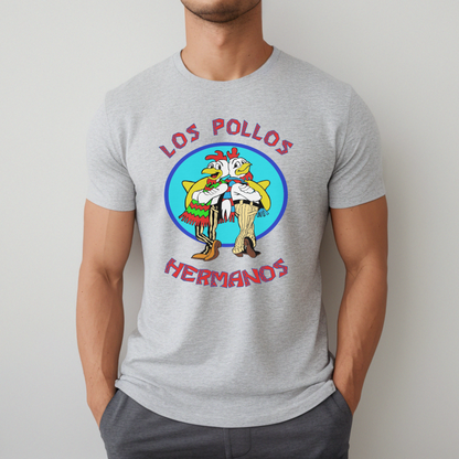 Los Pollos Chicken Brothers - Breaking Bad Unisex T-Shirt Looper Tees