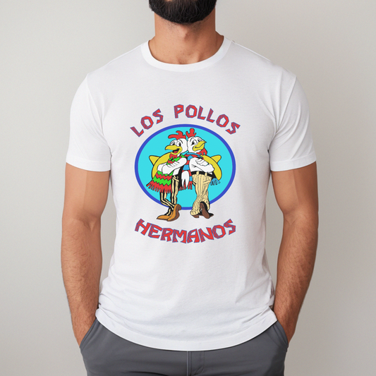 Los Pollos Chicken Brothers - Breaking Bad Unisex T-Shirt Looper Tees