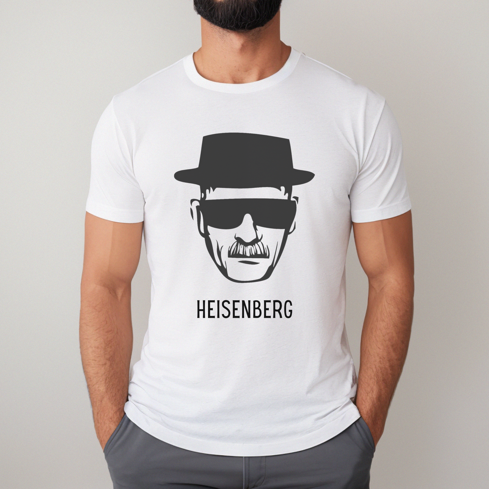 Heisenberg Minimalist Unisex T-Shirt Looper Tees