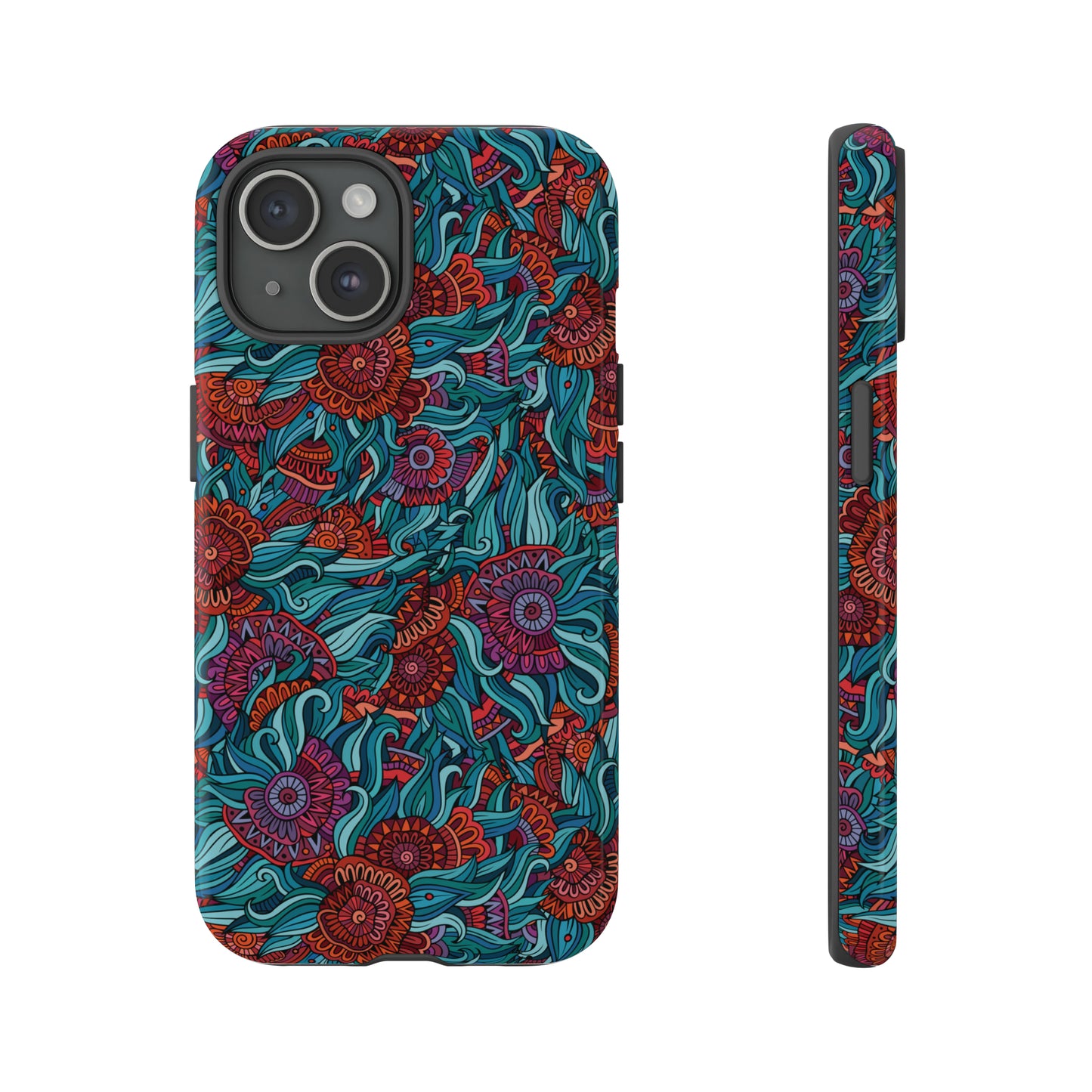 Abstract Art Hard Phone Case Printify