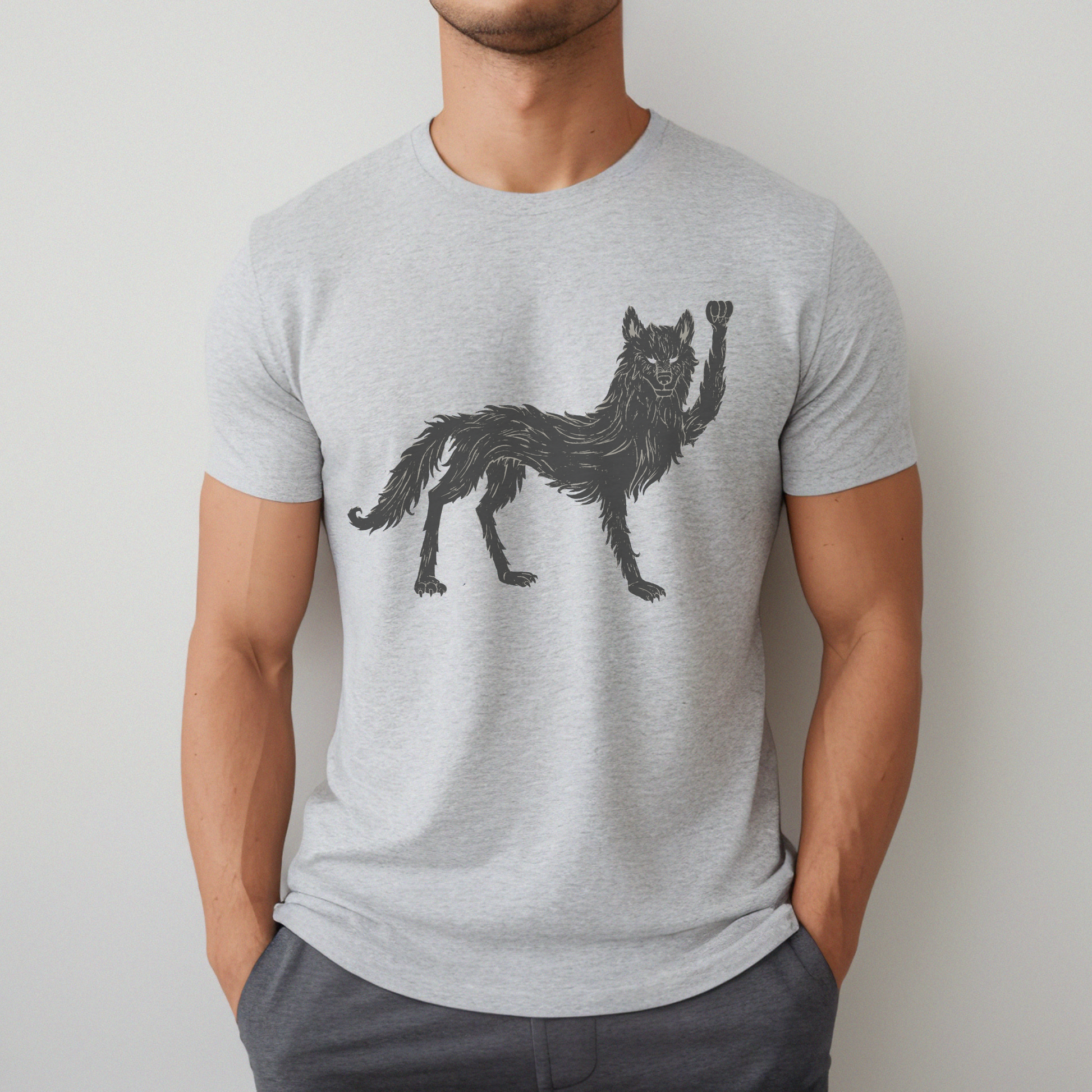 Fantastic Mr. Fox - Canis Lupus Printed T-Shirt Printify