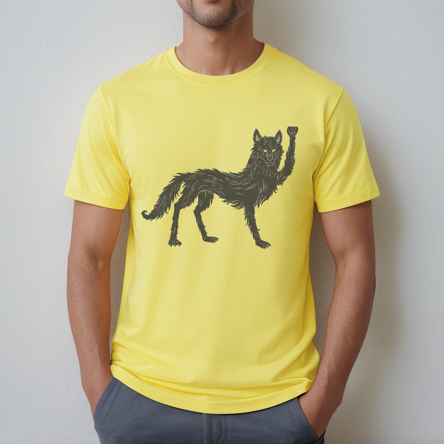 Fantastic Mr. Fox - Canis Lupus Printed T-Shirt Printify