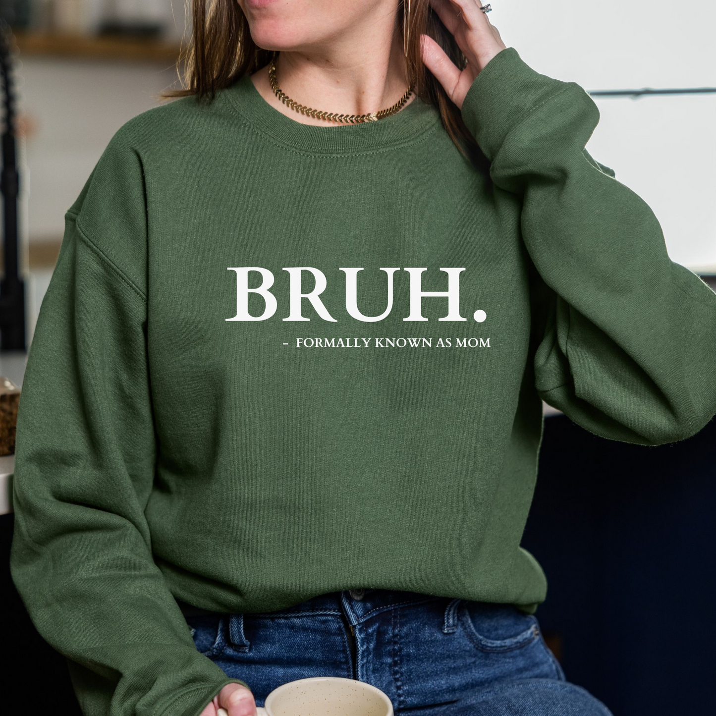 Bruh (Formally known as Mom) Unisex Premium Shirt Looper Tees