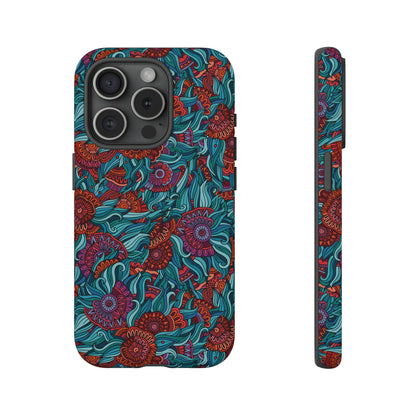 Abstract Art Hard Phone Case Printify