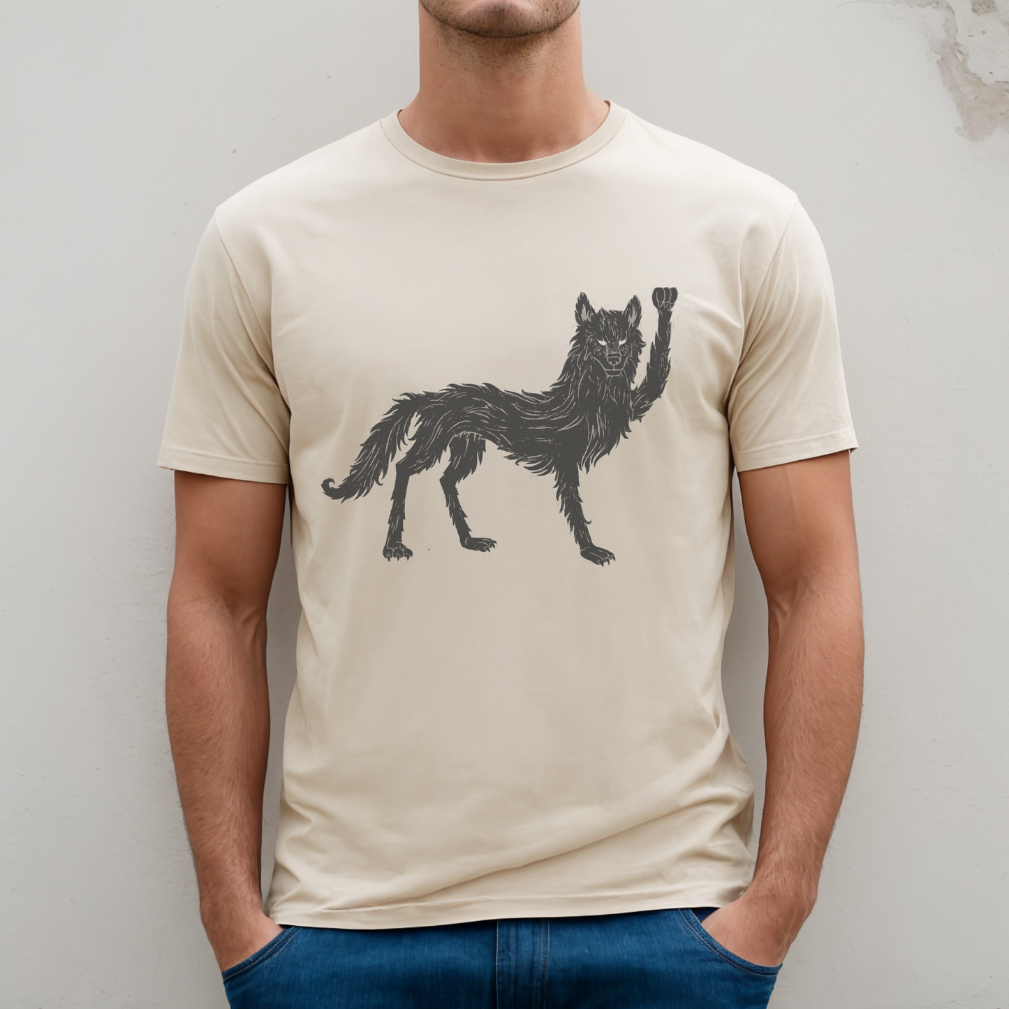 Fantastic Mr. Fox - Canis Lupus Printed T-Shirt Printify