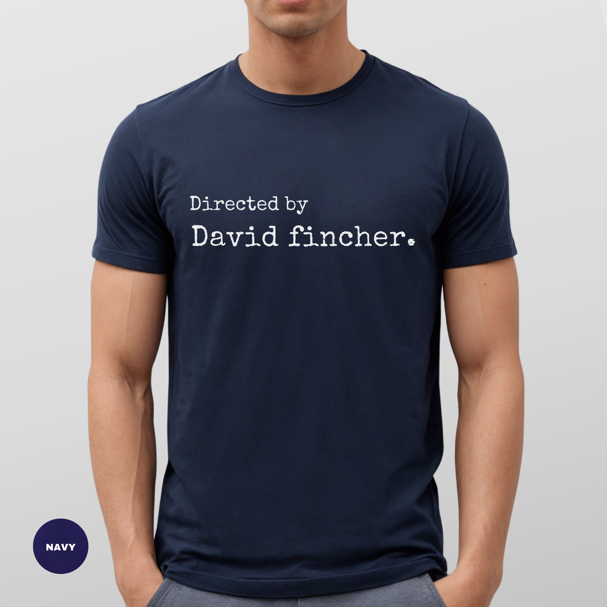 Directed By David Fincher Essential Printed T-Shirt Printify