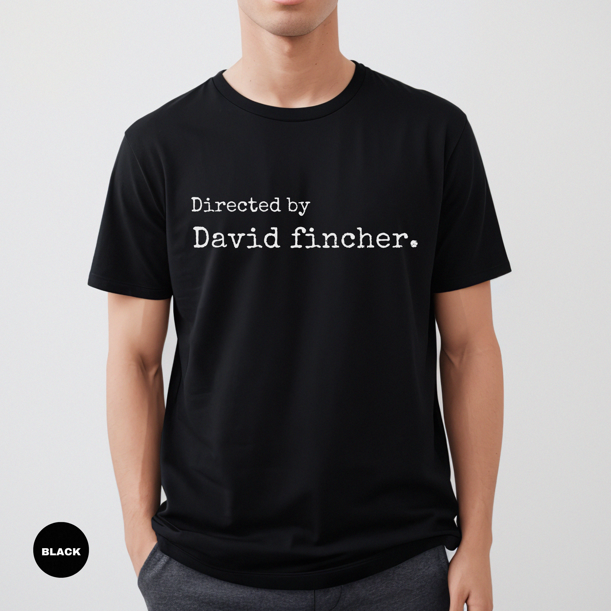 Directed By David Fincher Essential Printed T-Shirt Printify