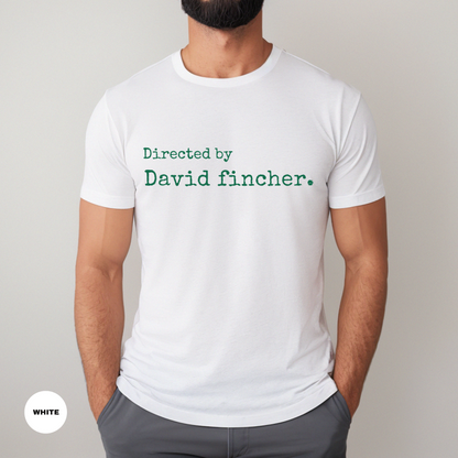 Directed By David Fincher Essential Printed T-Shirt Printify
