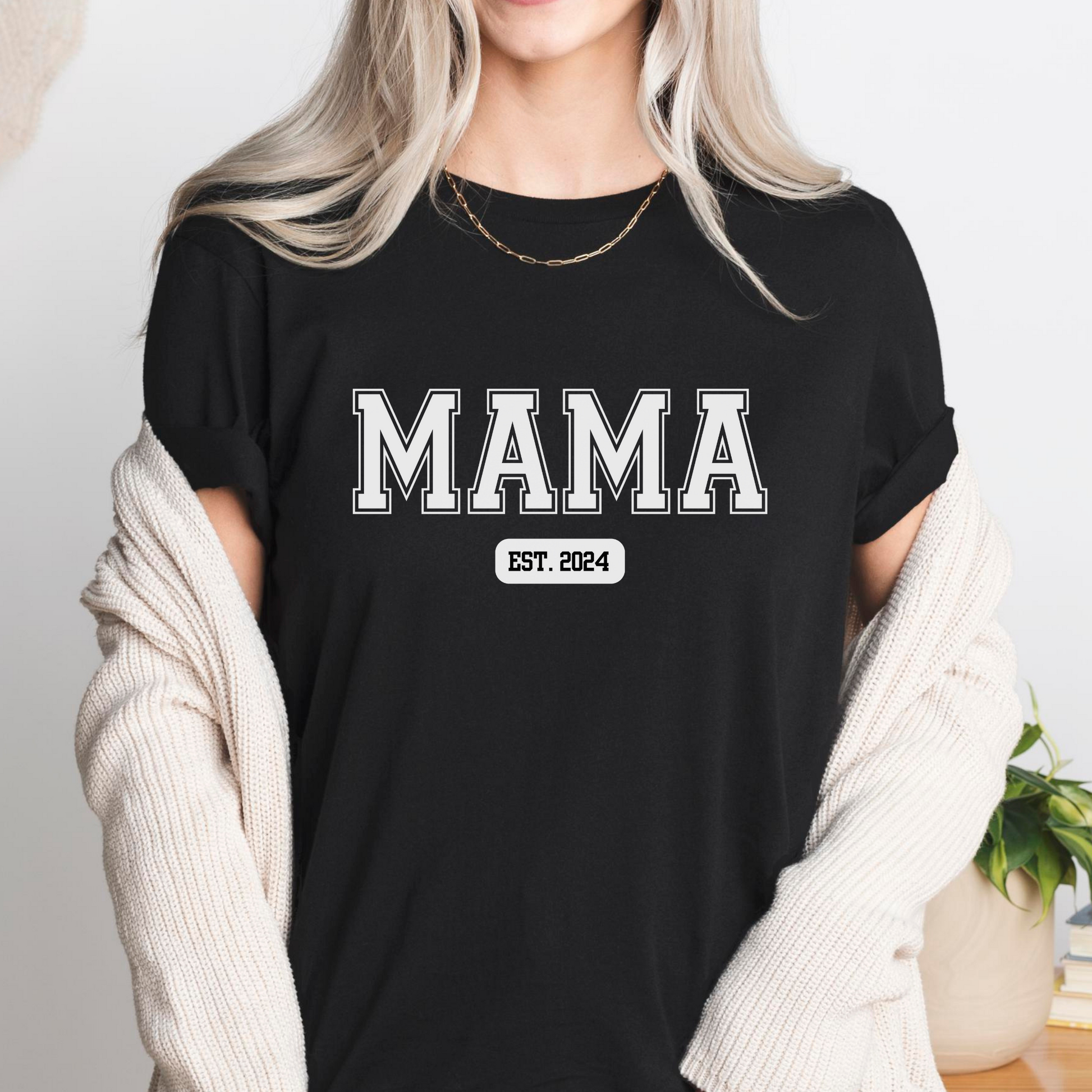 Mama Sweatshirt Custom Mothers day Gift Looper Tees