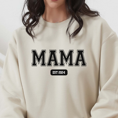 Mama Sweatshirt Custom Mothers day Gift Looper Tees