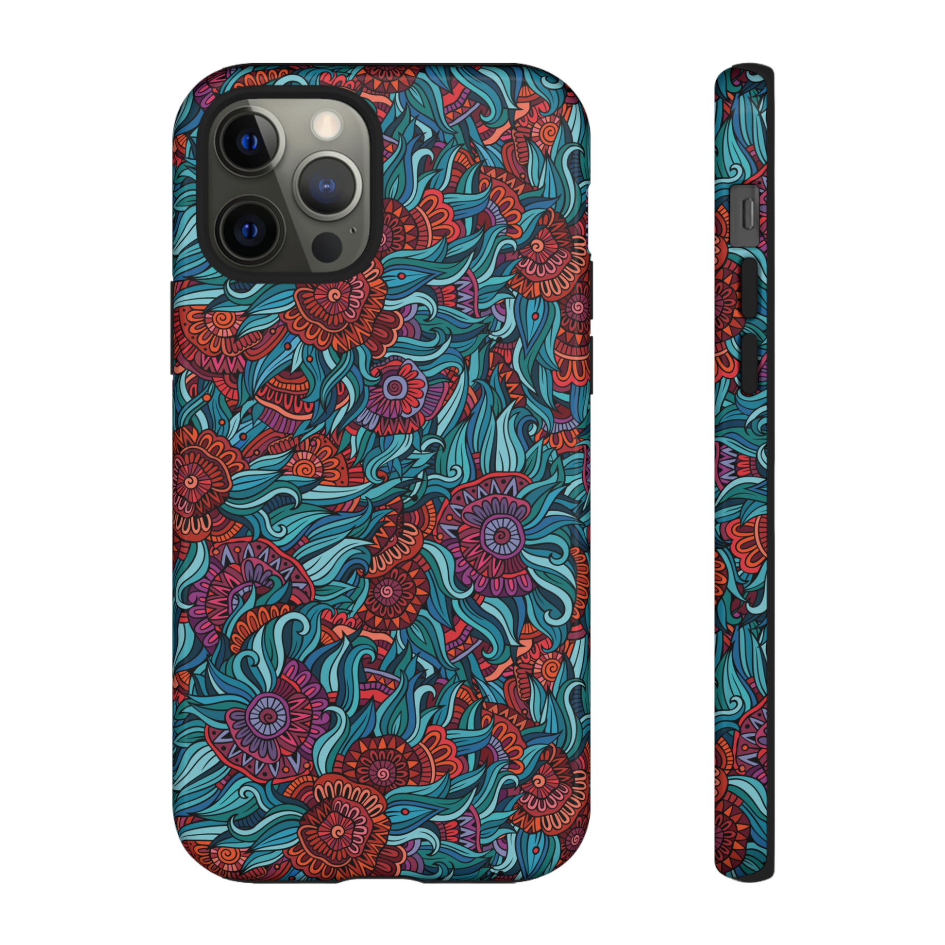 Abstract Art Hard Phone Case Printify