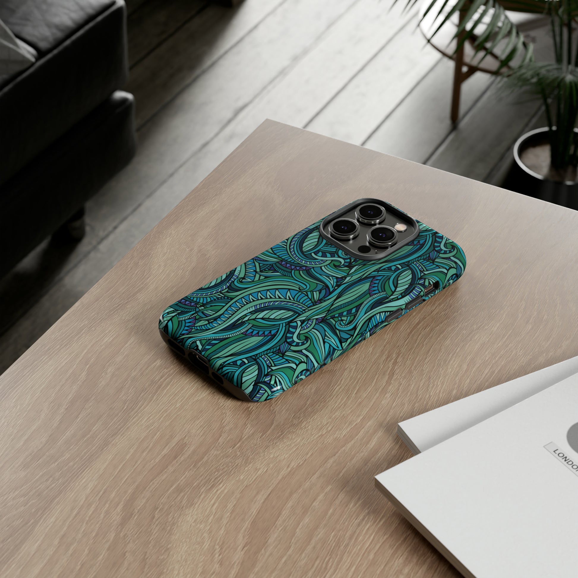 Abstract  Art Hard Phone Case Printify