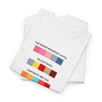 Wes Anderson Colors Essential Printed T-Shirt