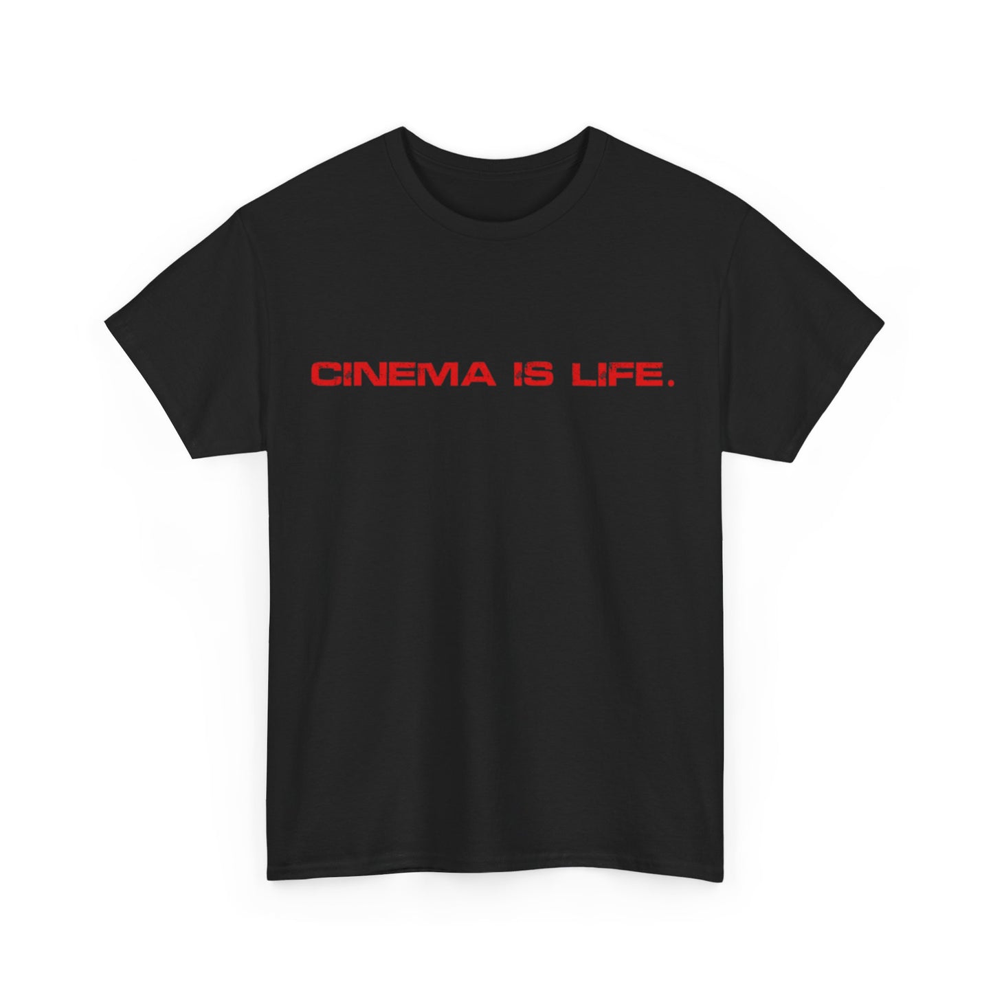 Cinema Is Life Essential Printed T-Shirt