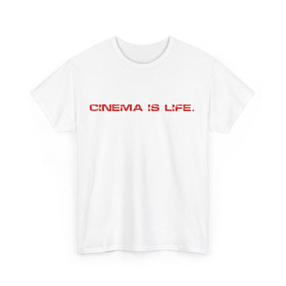 Cinema Is Life Essential Printed T-Shirt