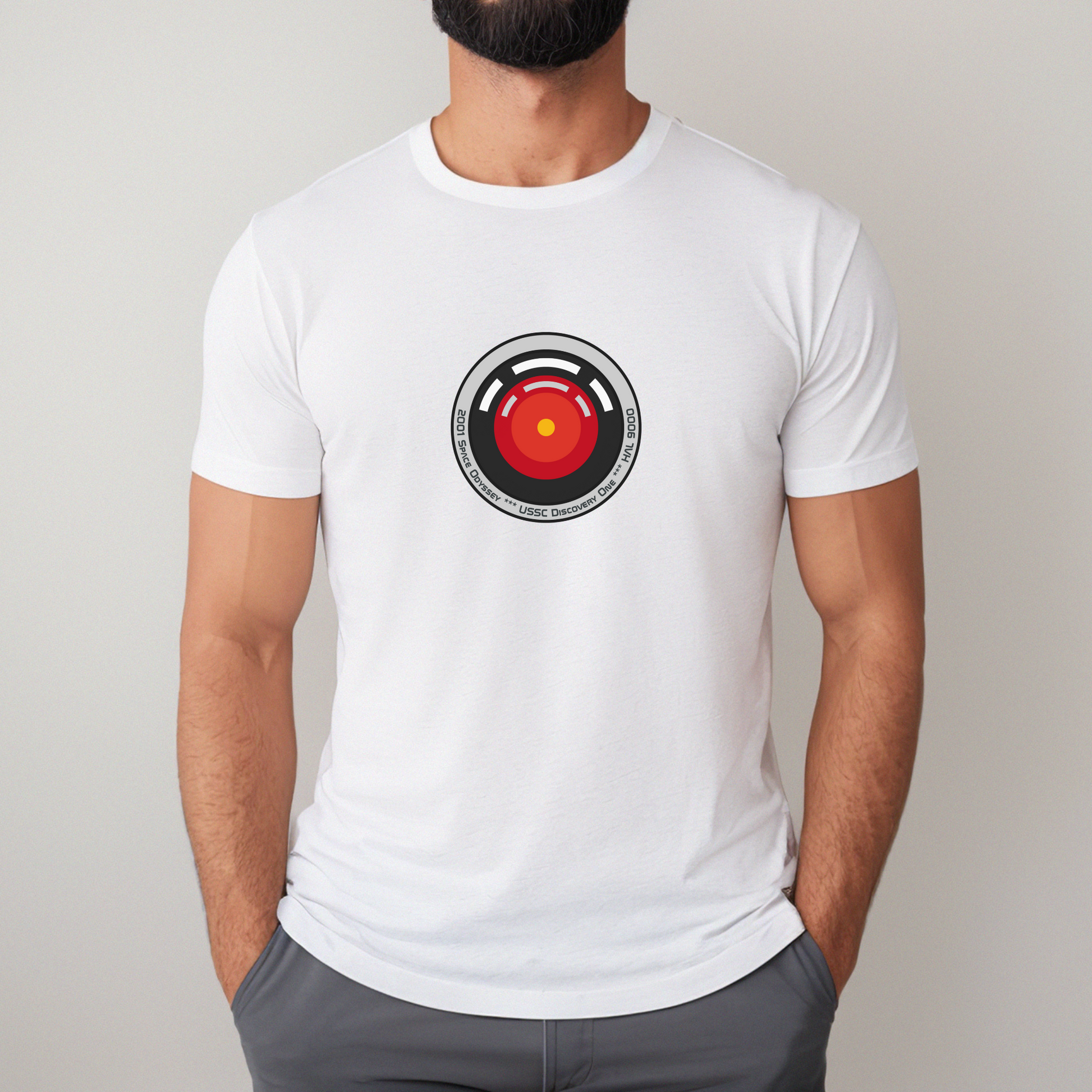 Kubrick - Hal 9000 Printed T-Shirt Looper Tees