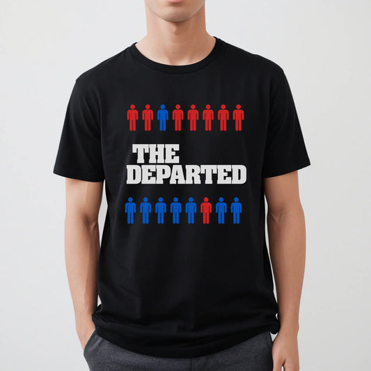 The Departed - Minimalist Printed T-Shirt Looper Tees