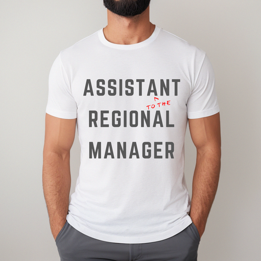 Assistant (To the) Regional Manager Looper Tees