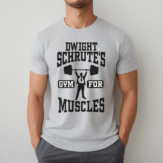 Dwight's Gym For Muscles - Unisex T-Shirt Looper Tees