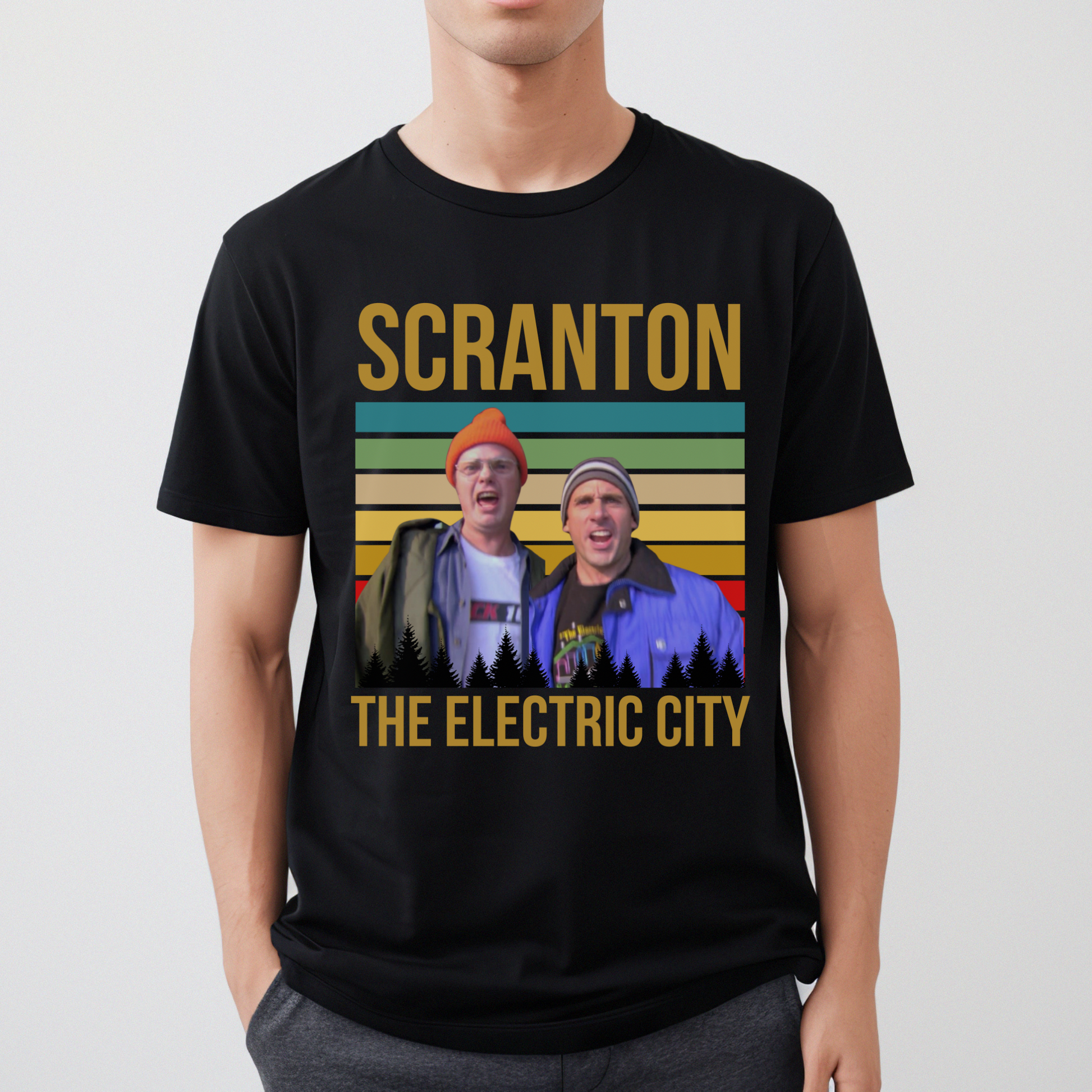 Scranton The Electric City - Unisex T-Shirt Looper Tees