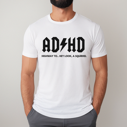 ADHD Funny Unisex T-Shirt Looper Tees