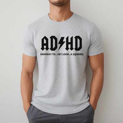 ADHD Funny Unisex T-Shirt Looper Tees