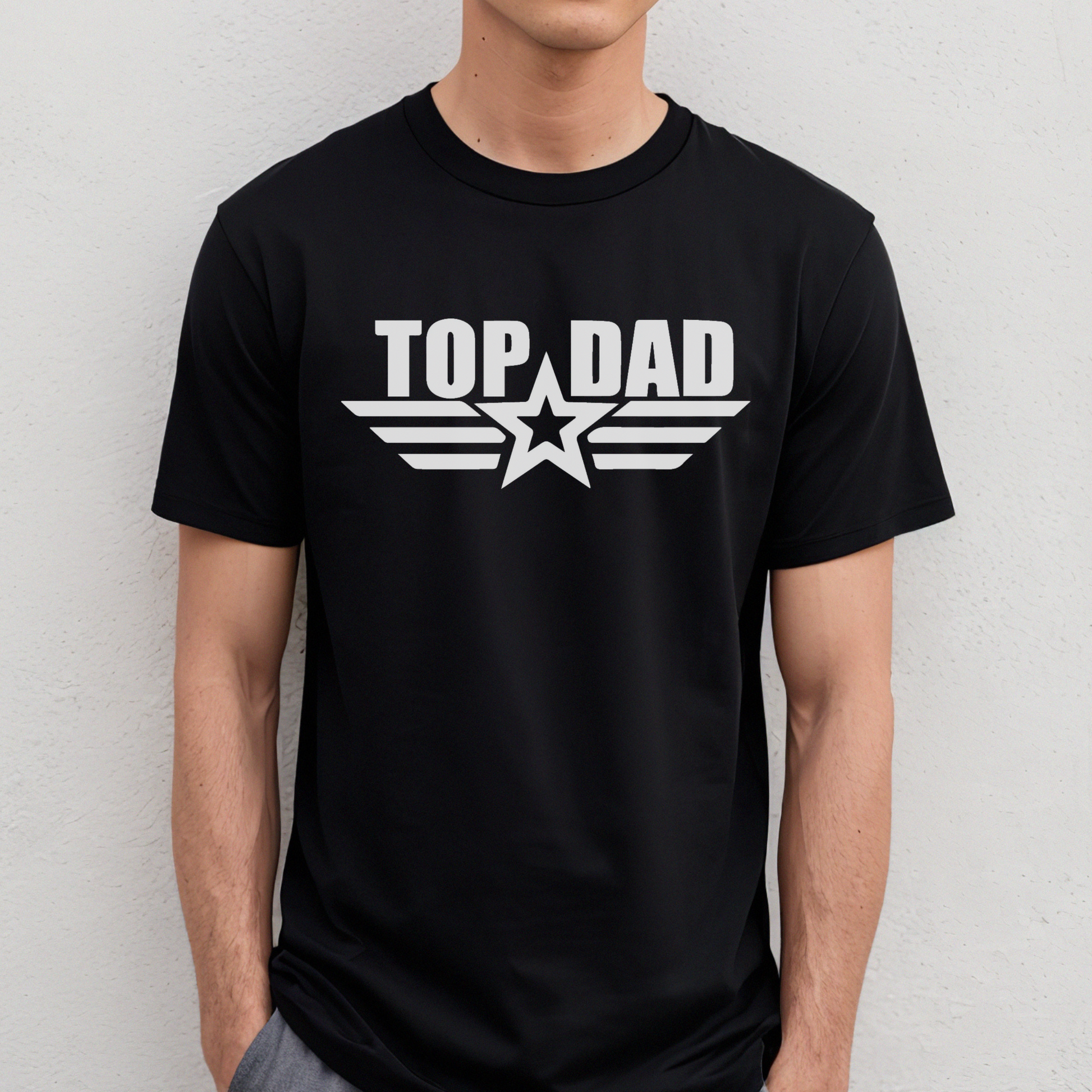 Top Dad Funny Father's Day Gift T-Shirt Looper Tees