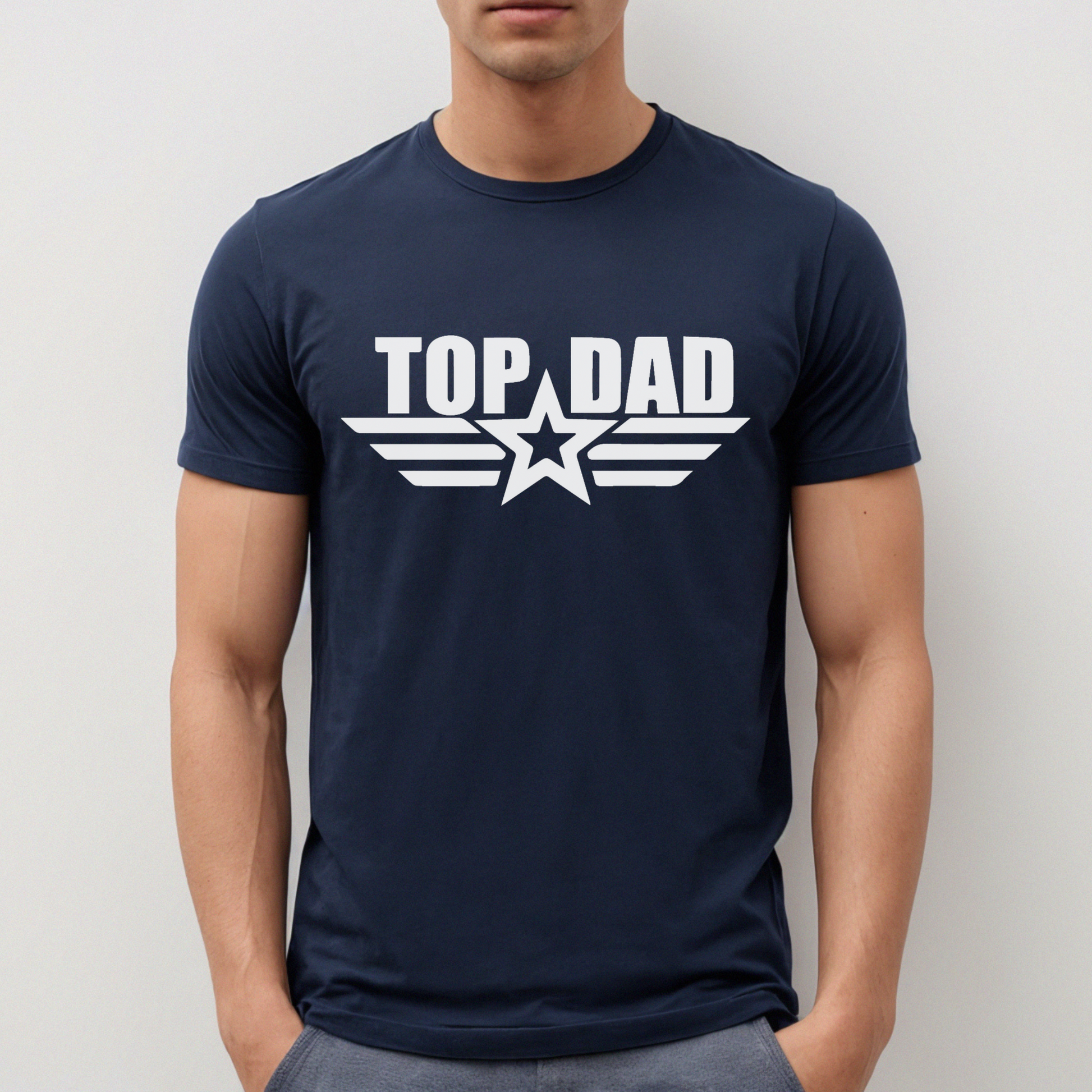 Top Dad Funny Father's Day Gift T-Shirt Looper Tees