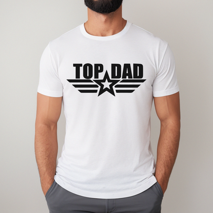 Top Dad Funny Father's Day Gift T-Shirt Looper Tees