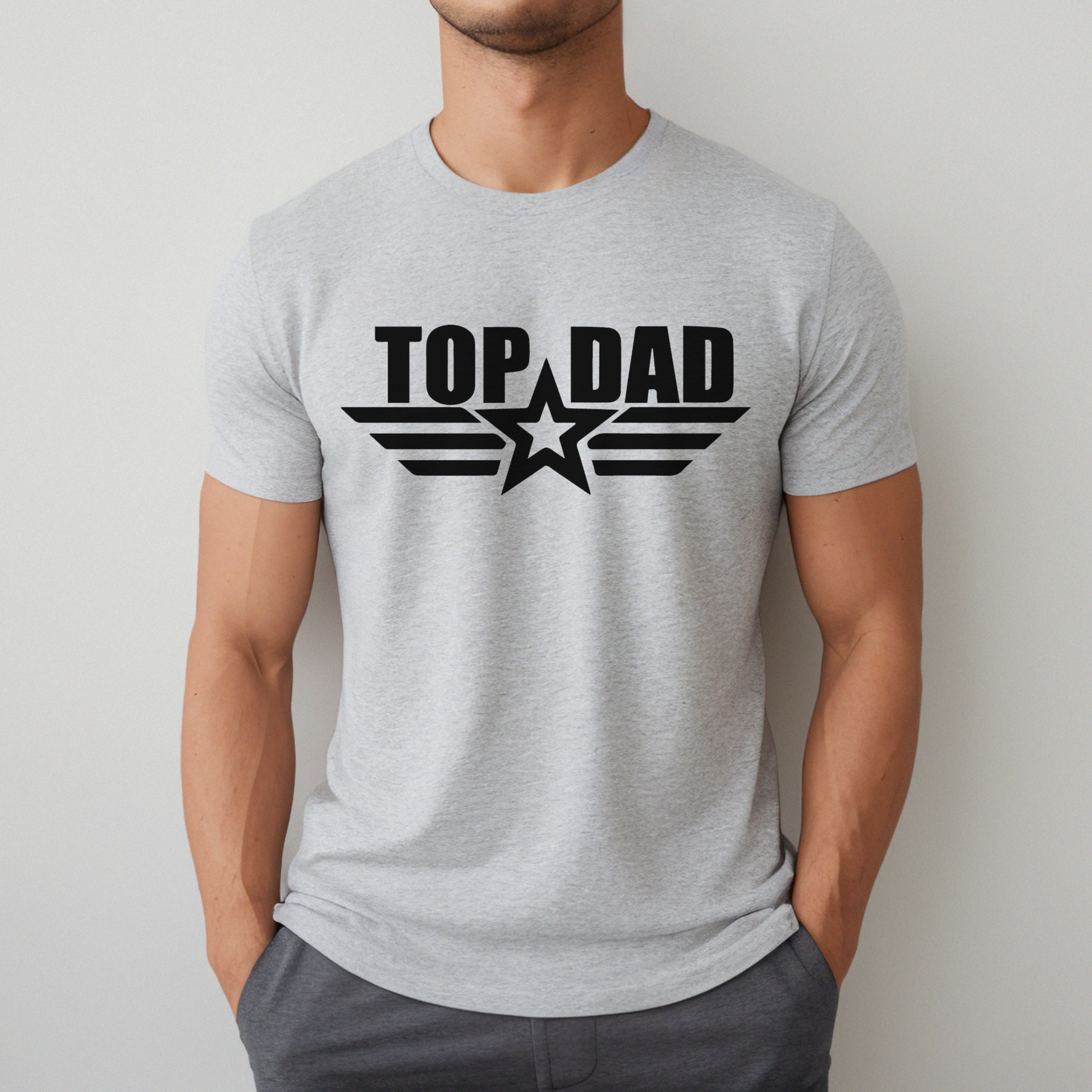 Top Dad Funny Father's Day Gift T-Shirt Looper Tees