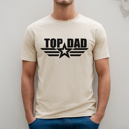 Top Dad Funny Father's Day Gift T-Shirt Looper Tees