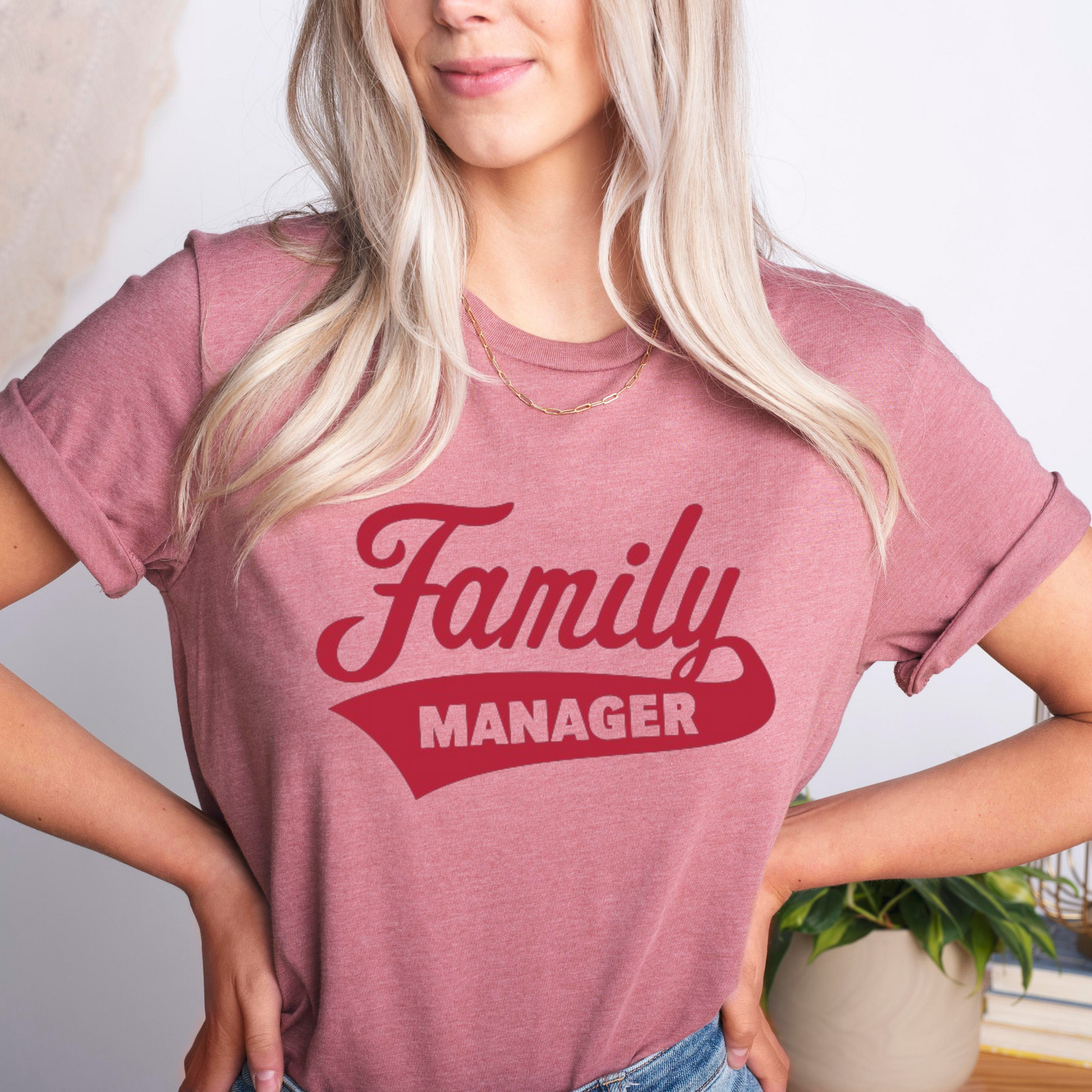 Family Manager Unisex T-Shirt Looper Tees