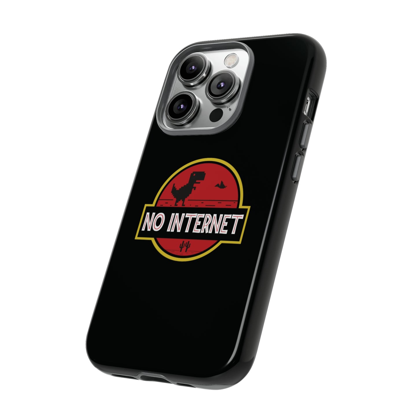 No Internet Funny Hard Phone Case Printify