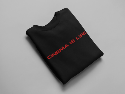 Cinema is Life Premium Sweatshirt Looper Tees