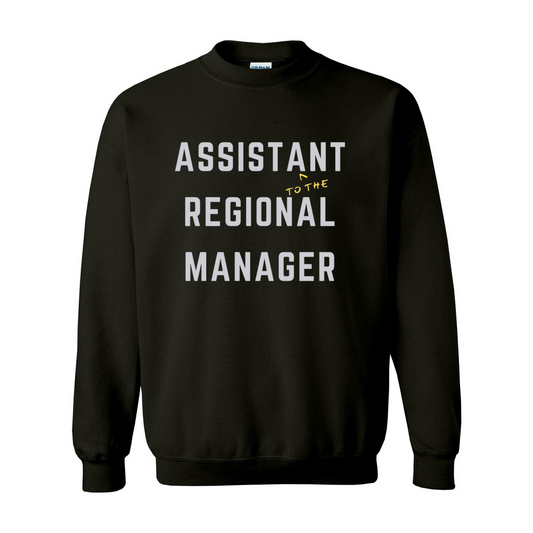 Assistant To The Regional Manger -  Unisex Premium Sweatshirt Looper Tees