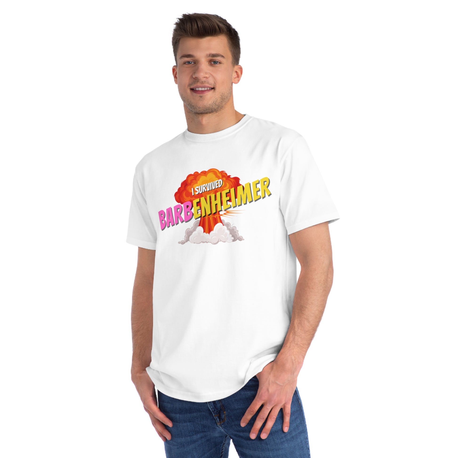 I Survived Barbenhiemer 2023 Printed T-Shirt Looper Tees