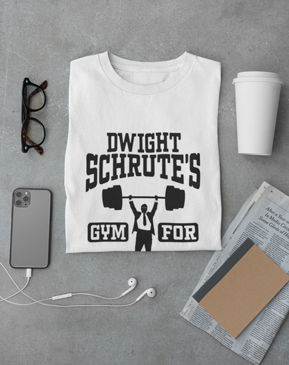 Dwight's Gym For Muscles - Unisex T-Shirt Looper Tees