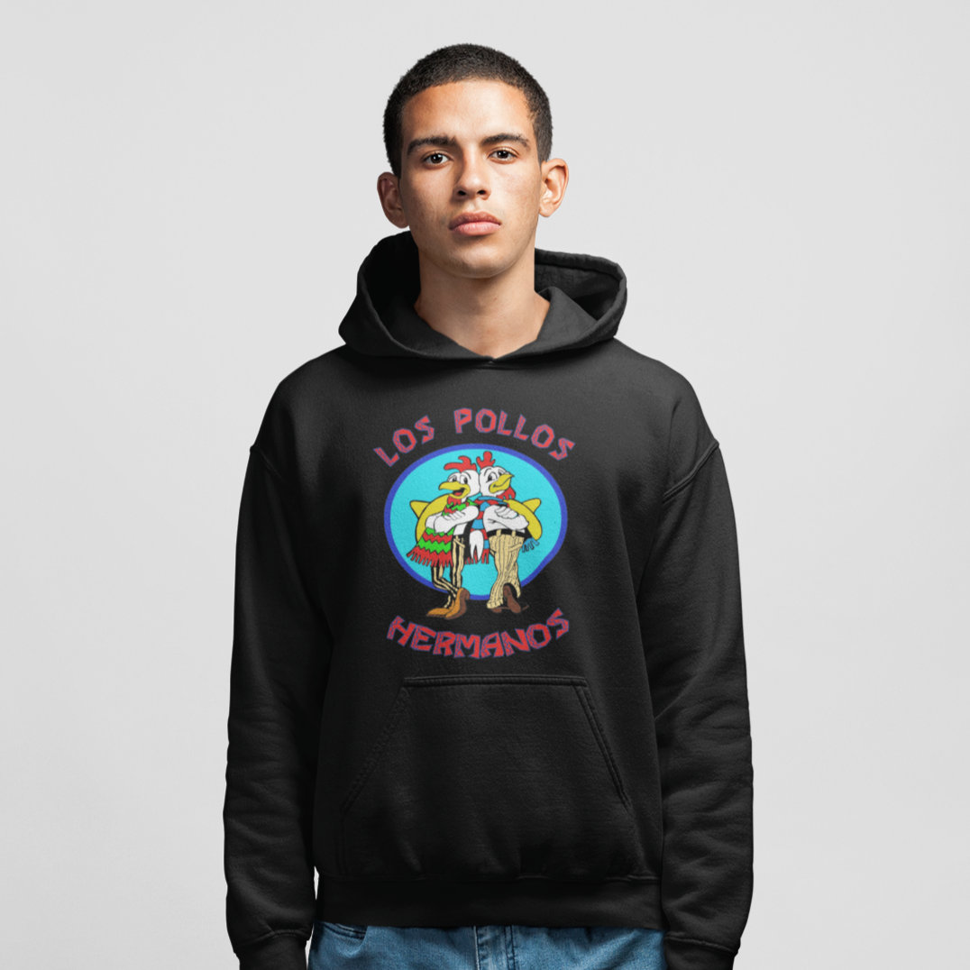 Los Pollos Hermanos Chicken Brothers Hoodie Looper Tees