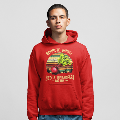 Schrute Farms Bed & Breakfast - Unisex Premium Hoodie Looper Tees