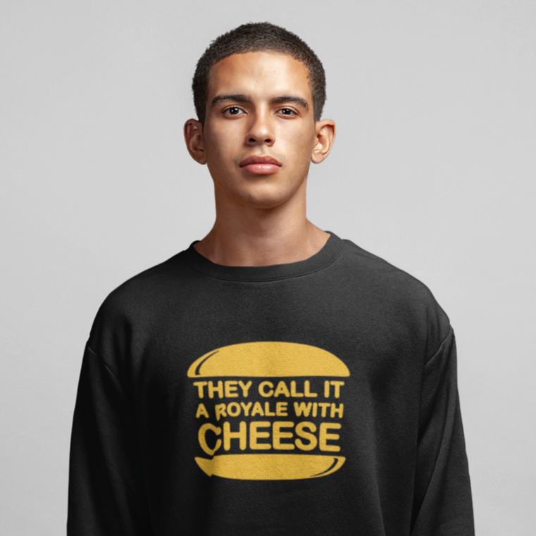 Royal With Cheese Unisex Sweatshirt Looper Tees