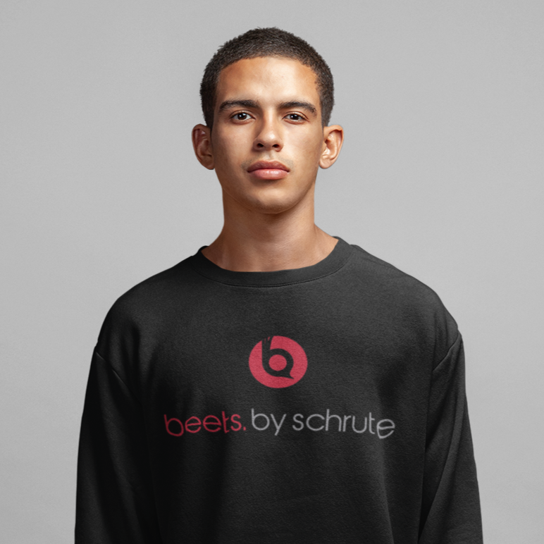Beets By Schrute Unisex Premium Sweatshirt Looper Tees