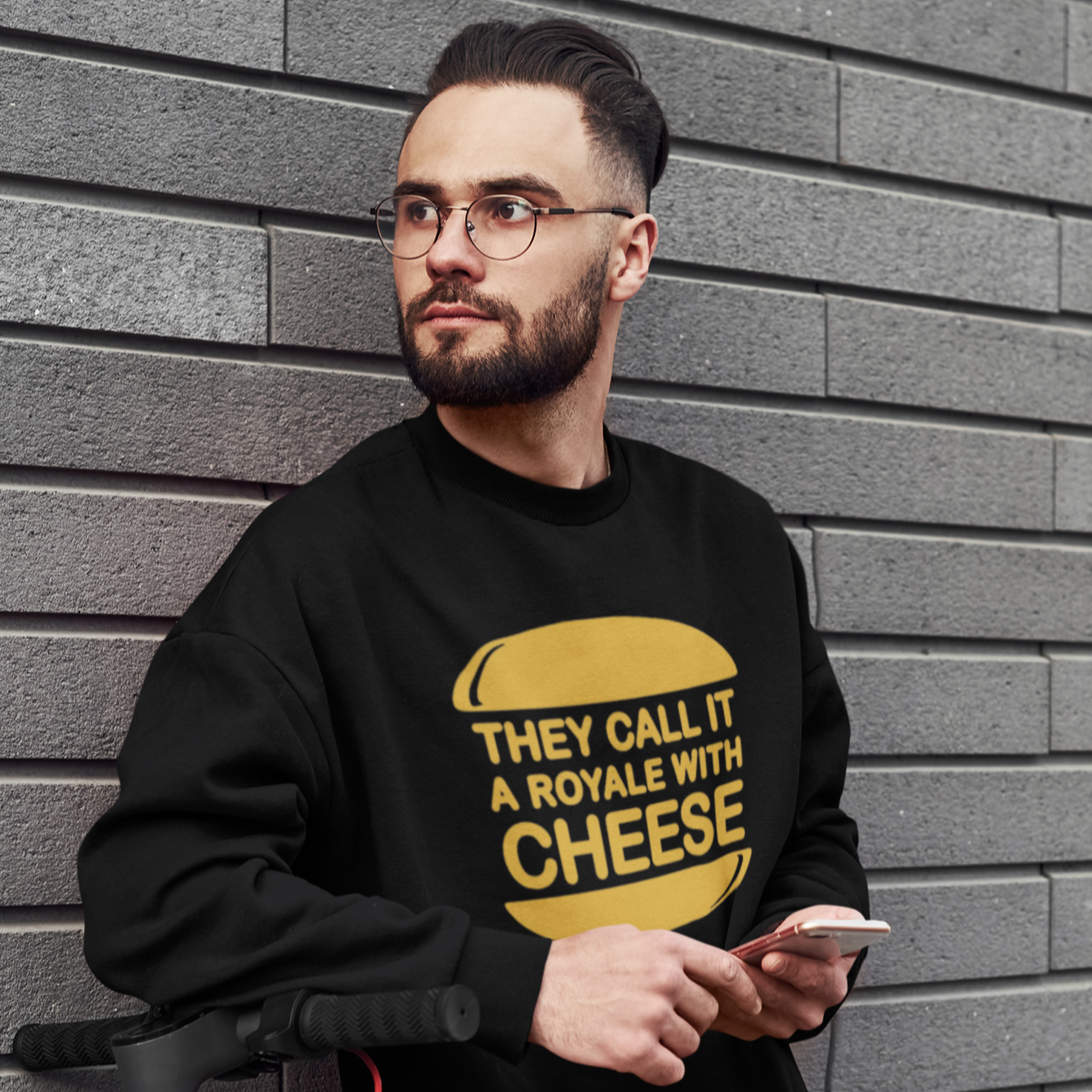 Royal With Cheese Unisex Sweatshirt Looper Tees