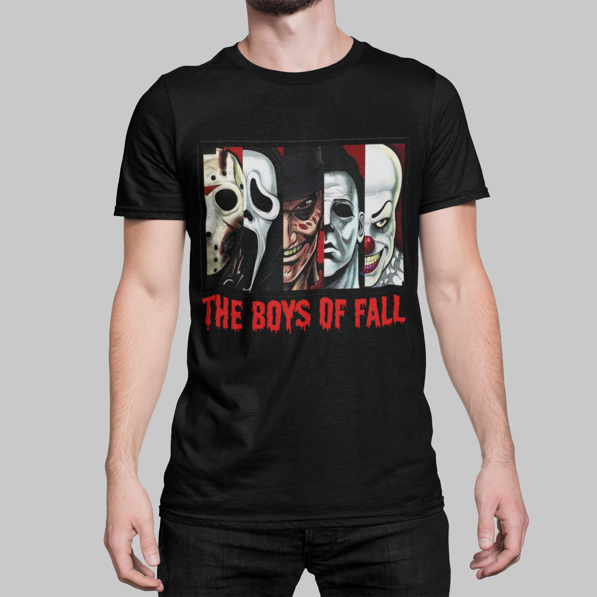 The Boys of Fall Halloween T-Shirt Looper Tees