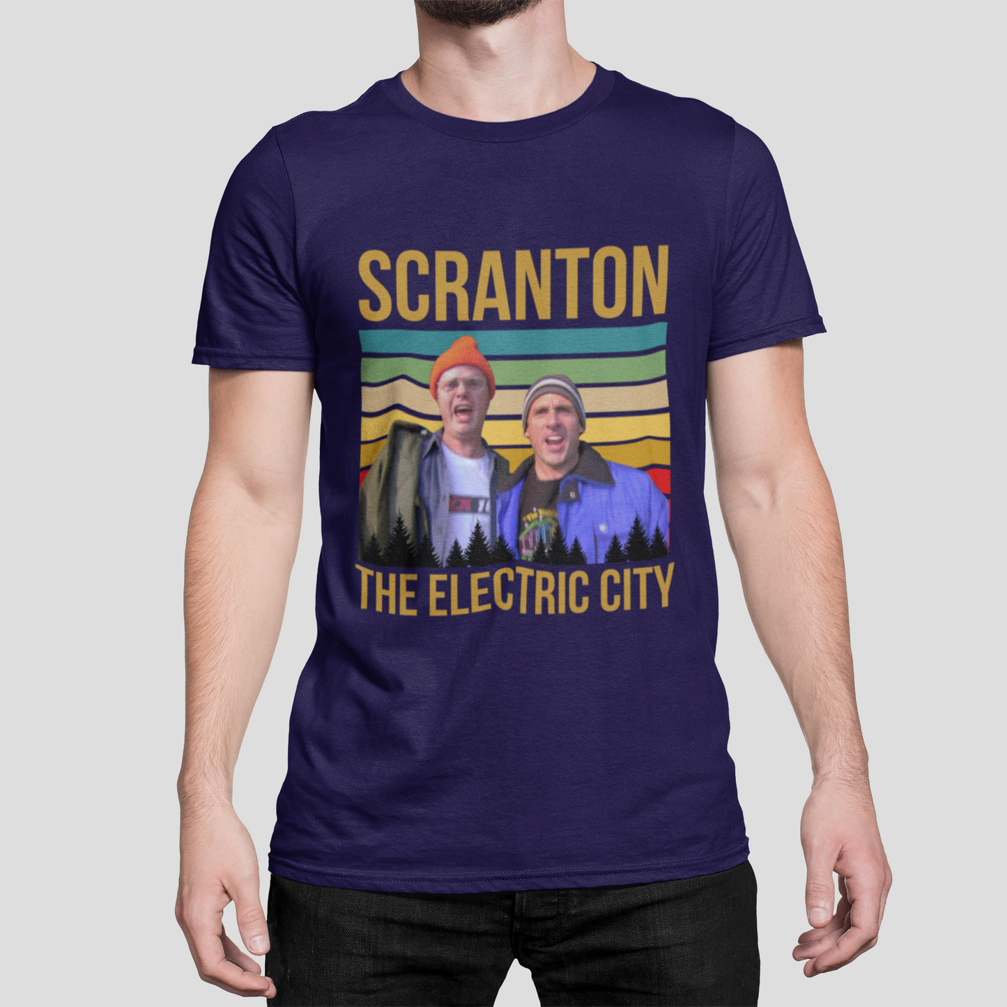 Scranton The Electric City - Unisex T-Shirt Looper Tees